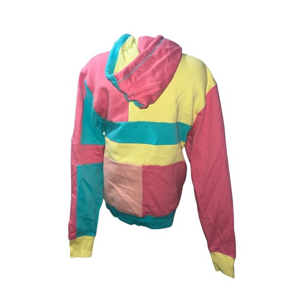 Champion Power Blend Long Sleeve Warm Hoodie Sweatshirt Sz Small Multi Color Kan - Picture 13 of 16